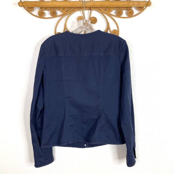 Pendleton navy blue cotton jacket M - Picture 4 of 4